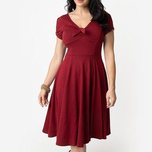 NWT Unique Vintage Swing Dress Size: XL